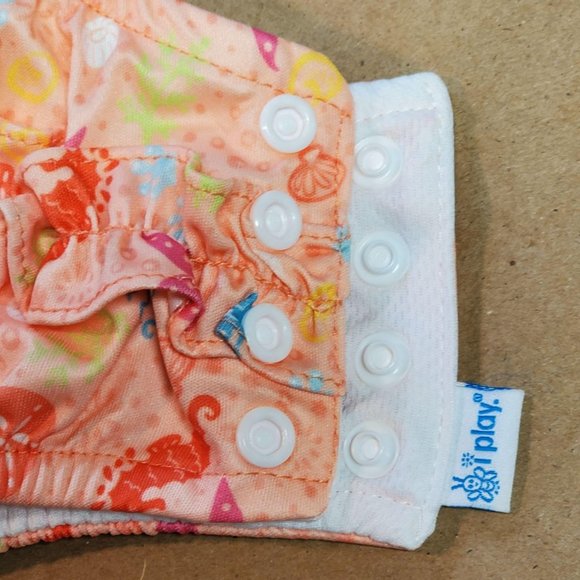 I-Play Swimsuit Diaper 6 Months Peach - Picture 5 of 7